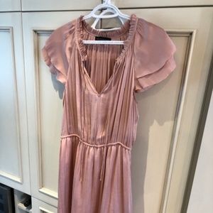 Banana Republic Pink Silk Dress